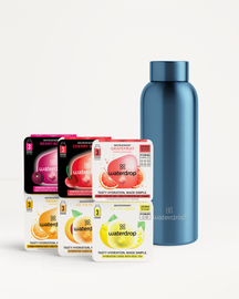 Kóstoló Készlet Metálfényű Thermo Acél Kulaccsal