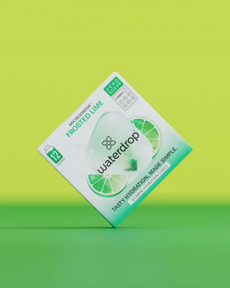 LEMON-LIME Microdrink kockák, cukor nélkül, vitamindús hidratálás.