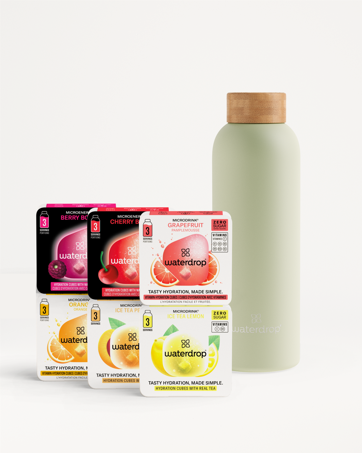 Kóstoló Készlet Thermo Acél Kulaccsal