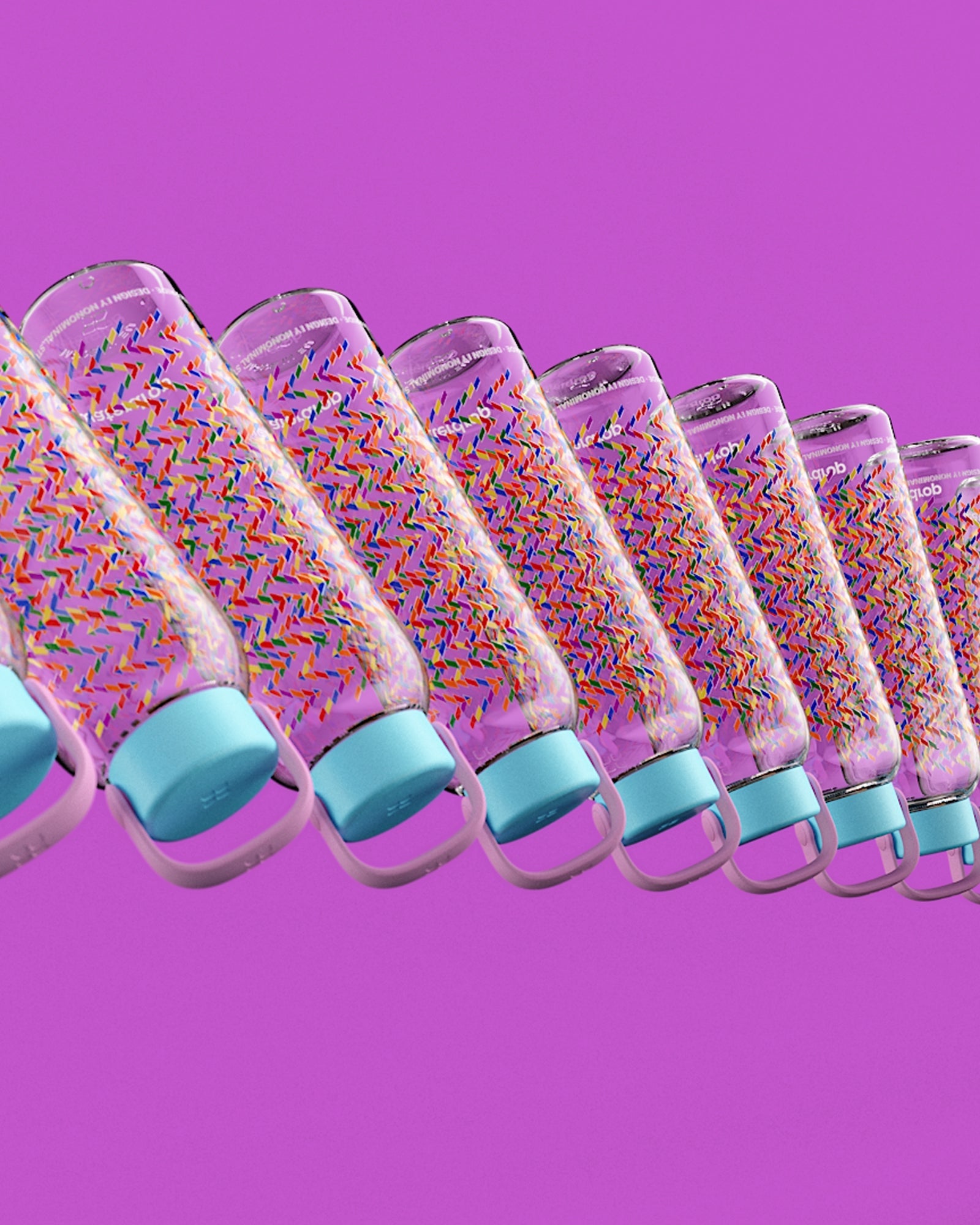 Rainbow Üvegkulacs