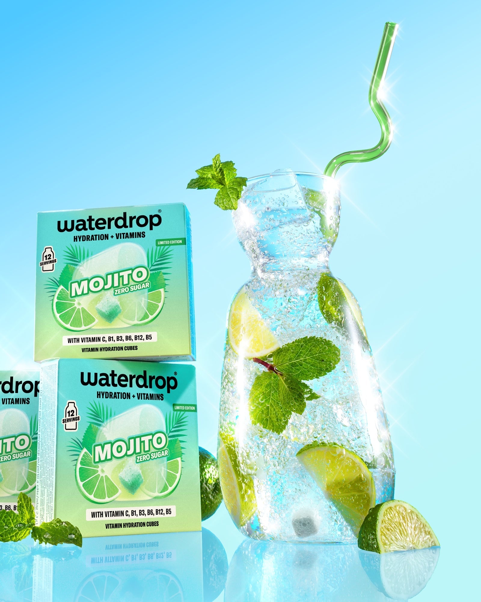 Mojito Üveg Szívószálak