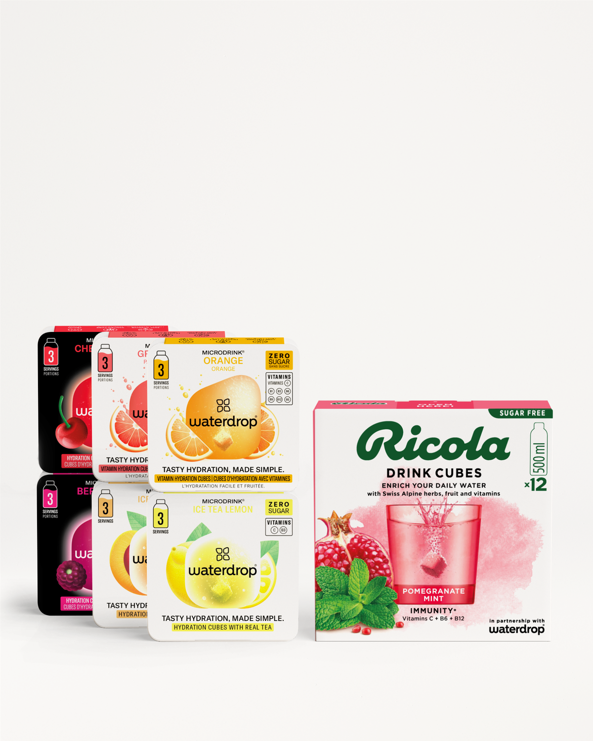 waterdrop® x Ricola Kóstolókészlet