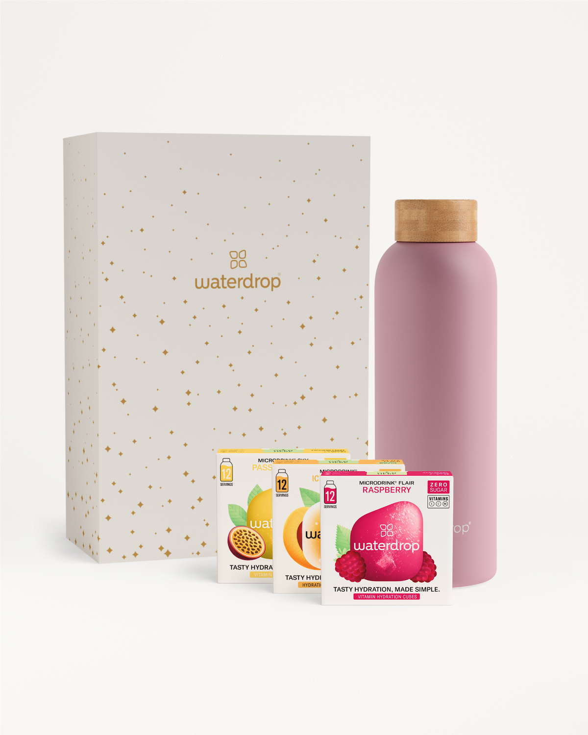 Karácsonyi Ajándékdoboz Acélkulaccsal