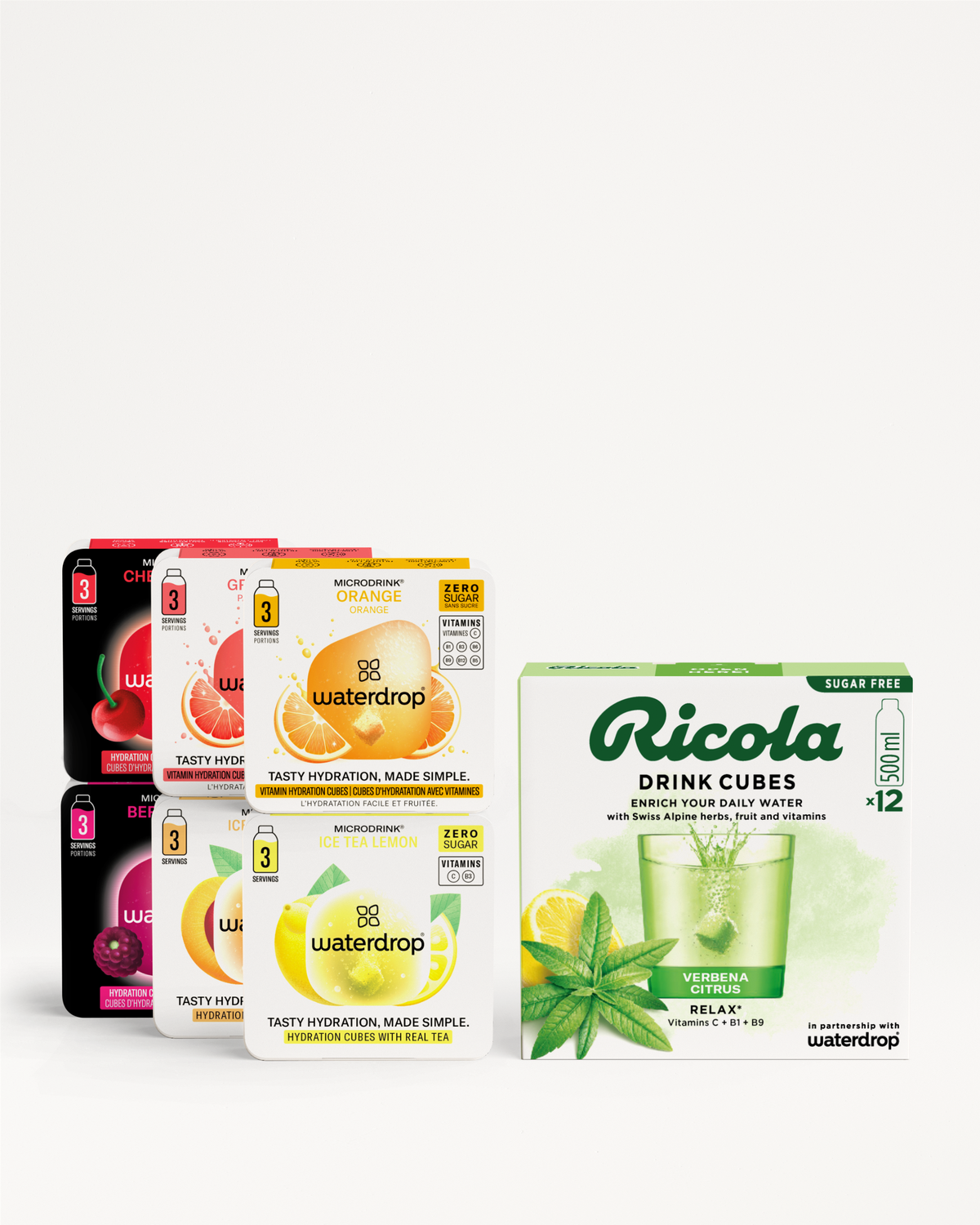 waterdrop® x Ricola Kóstolókészlet