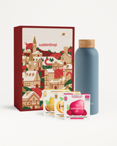 Karácsonyi Ajándékdoboz Acélkulaccsal